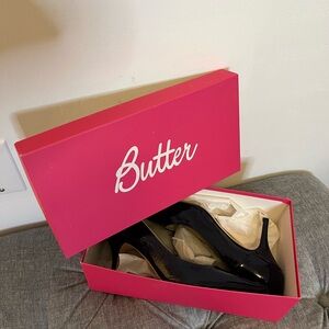 Butter Classic Black Heels